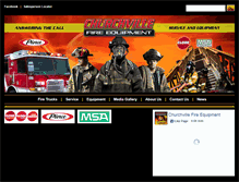 Tablet Screenshot of churchvillefire.com